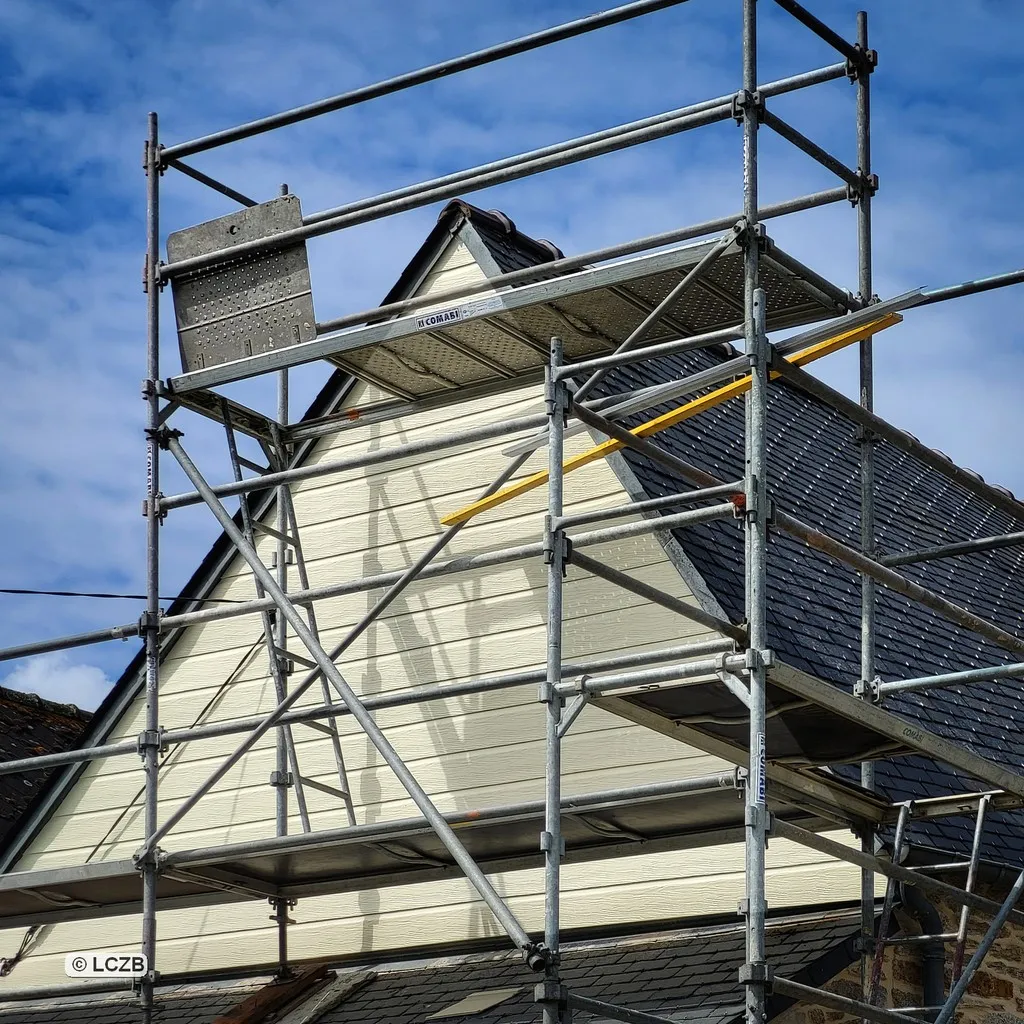 Bardage rapporté sur pignon 5