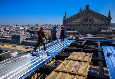 support du restaurant des Galeries Lafayette