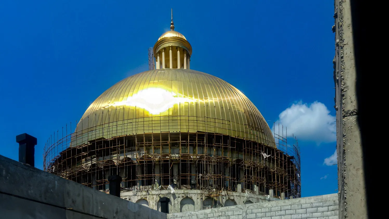 palais présidentiel de Oyala dome dome Oyala