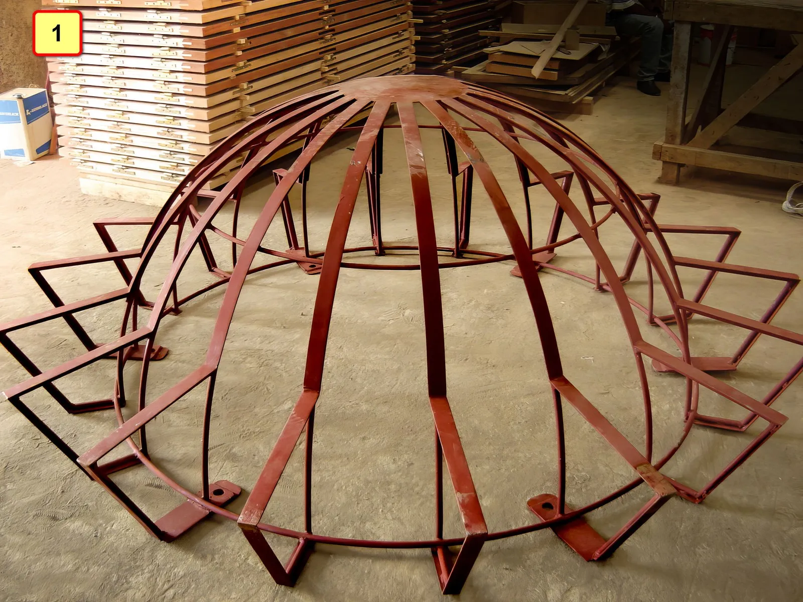 fabrication de l'epi i du palais présidentiel à Malabo fabrication de l'epi du palais présidentiel à Malabo