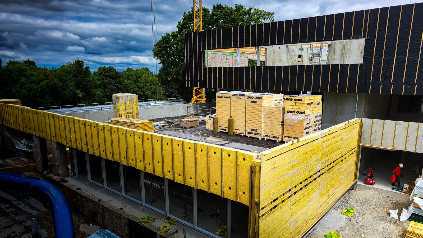 Chantier à Auray (56) - Lycée Franklin Chantier à Auray (56) - Lycée Franklin